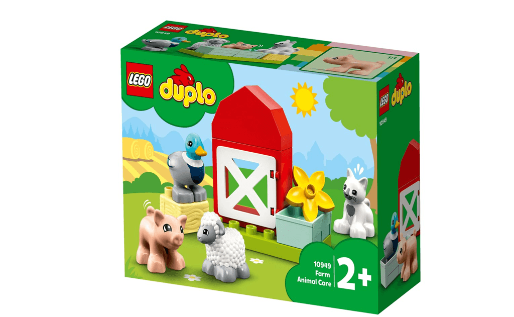 Конструктор LEGO DUPLO Догляд за тваринами на фермі сподобається поціновувачам сільського життя. Підійде для дітей, які обожнюють конструювання.