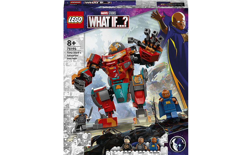 Компанія конструкторів LEGO запрошує всіх шанувальників коміксів всесвіту Marvel вирушити в фантастичну пригоду разом з новим набором LEGO Super Heroes Залізна Людина-саакарієць Тоні Старка (76194). Цей фантастичний набір дозволить дітям від 8 років відтворювати сцени з міні-мультсеріалу студії Marvel під назвою 