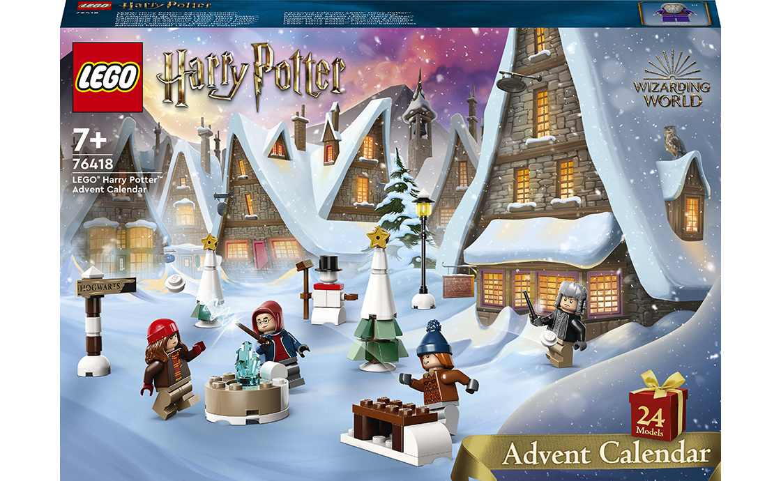 Давайте разом відкриємо двері в загадковий і чарівний світ разом з конструктором LEGO Harry Potter Новорічний календар 76418 на 2023 рік. На нас чекають незабутні пригоди, зустріч із улюбленими персонажами популярного фільму та яскраві емоції!