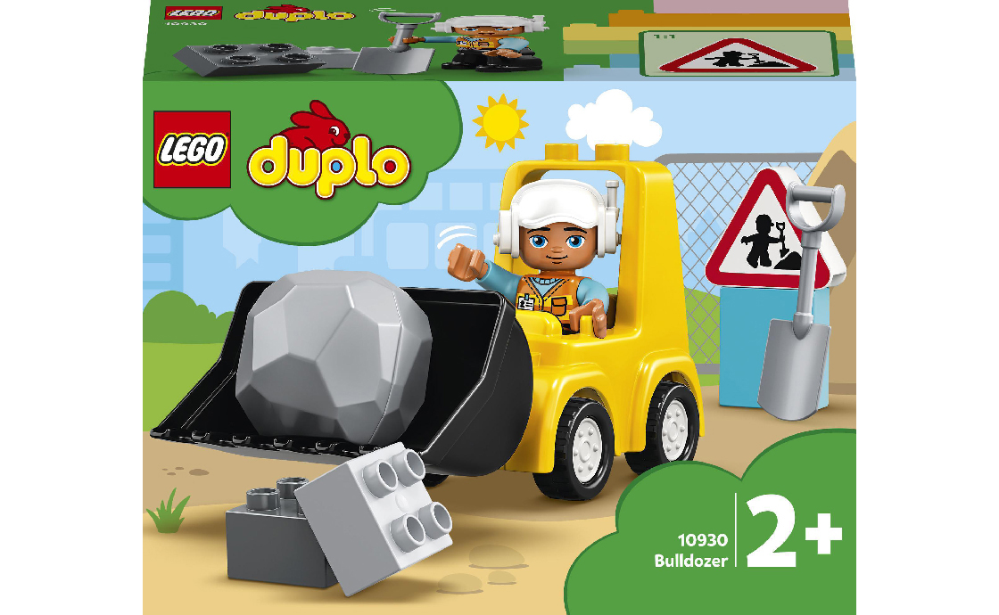 Будівельний бульдозер LEGO DUPLO (10930) надихає малюків будувати, за допомогою бульдозера і насолоджуватися нескінченної творчою грою з відкритим кінцем.