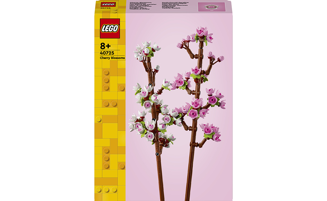Відсвяткуйте настання весни і відкрийте нові горизонти з унікальним декоративним набором LEGO Exclusive Цвітіння вишні (40725) - ідеальним стартом для флористів-початківців і шанувальників природи старше 8 років. У цьому наборі на вас чекають дві чудові гілочки вишневого цвітіння, котрі прикрашені ніжними бутонами в білих і рожевих відтінках. Конструктор надихне вас на створення унікальних квіткових композицій із елементів LEGO.