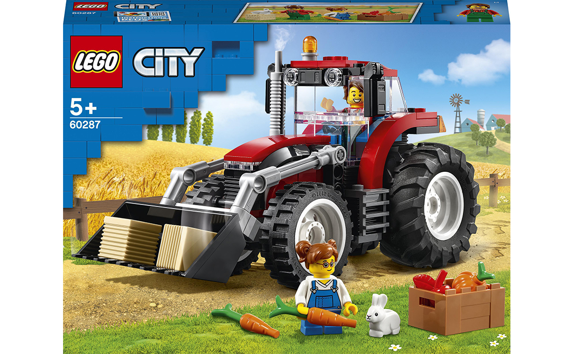 Маленьким любителям транспорту присвячується новинка від LEGO — набір серії City Трактор (60287).

