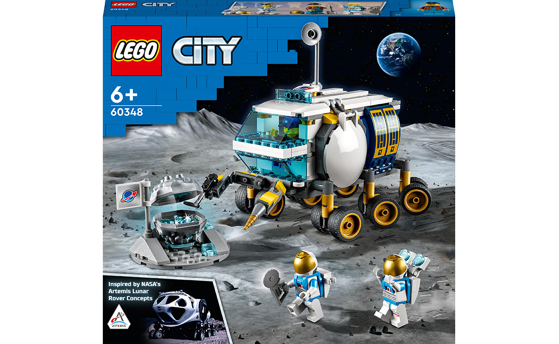 Зробіть і Ви свій невеликий крок у світ космічного у наборі LEGO “Місяцехід”. Разом з астронавтами досліджуйте світ на місяцеході, який натхненний компанією NASA та поставте свій прапор на знайденому метеориті.
