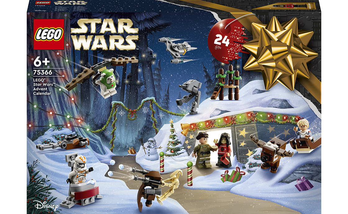 Хочете підняти настрій собі та близьким напередодні зимових свят, відчути дух Нового року та Різдва? З цим завданням чудово впорається конструктор із серії LEGO Star Wars Новорічний календар 2023 (75366). У ньому містяться сюрпризи, які порадують не лише шанувальників франшизи 