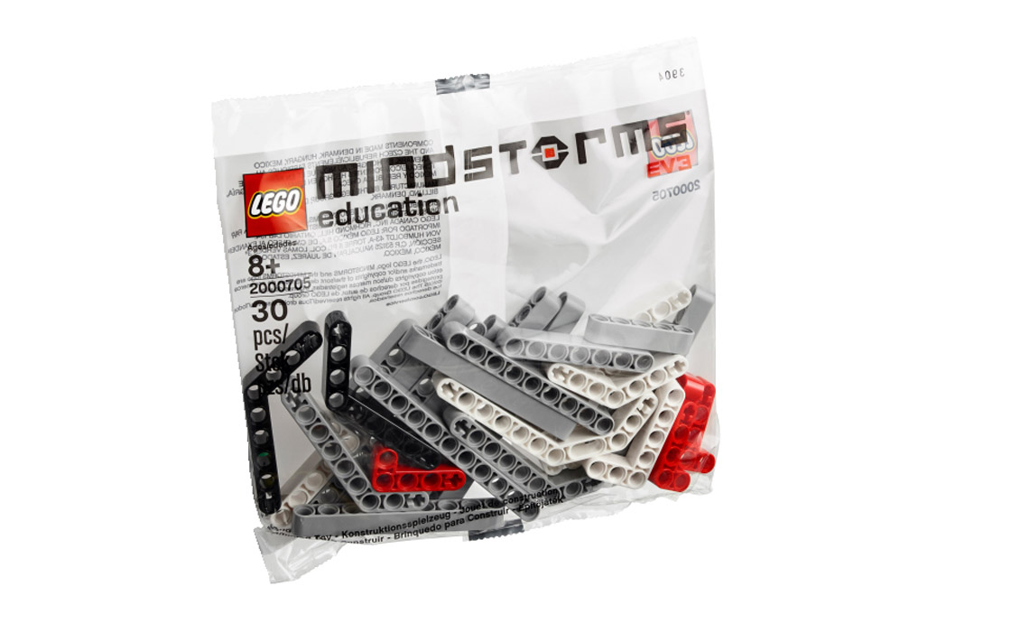 Набір з запасними частинами LME №6 (містить деталі для Базового набору EV3 (45544), Ресурсного набору EV3 (45560), Базового набору NXT (9797) і Ресурсного набору NXT (9695). (2000705)